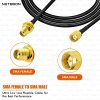 HLF200 RF Coaxial Cable with SMA Female to SMA Male Connector | Precision Link Cable for RF, Antenna & Communication Systems