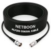 HLF200 RF Coaxial Cable with TNC Female to BNC Female Connector Precision RF Adapter Cable for Test, Lab & Antenna Integration (1) HLF200 RF Coaxial Cable with TNC Female to BNC Female Connector Precision RF Adapter Cable for Test, Lab & Antenna Integration