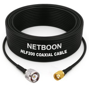 HLF200 RF Coaxial Cable with TNC Male to SMA Male Connector Robust RF Interconnect Cable for High-Frequency Communication System (1) HLF200 RF Coaxial Cable with TNC Male to SMA Male Connector Robust RF Interconnect Cable for High-Frequency Communication Systems