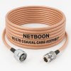 NETBOON RG178 Low Loss Coaxial Cable Assembly with N Male to N Female Connector Flexible High-Performance Cable for RF Testing & Communication (1) NETBOON RG178 Low Loss Coaxial Cable Assembly with N Male to N Female Connector | Flexible High-Performance Cable for RF Testing & Communication