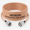 NETBOON RG178 RF Coaxial Cable Assembly with N Male to TNC Male Connector Flexible RF Testing & Communication Cable (1) NETBOON RG178 RF Coaxial Cable Assembly with N Male to TNC Male Connector | Flexible RF Testing & Communication Cable
