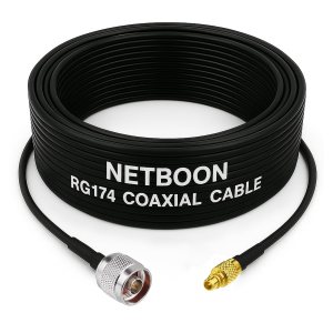 RG174 RF Coaxial Cable with N Male to MMCX Male Connector 50 Ohm Low Loss Flexible Cable up to 3 GHz for GPS, RF, and IoT Applications (1) RG174 RF Coaxial Cable with N Male to MMCX Male Connector 50 Ohm Low Loss Flexible Cable up to 3 GHz for GPS, RF, and IoT Applications