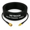 RG174 RF Coaxial Cable with SMA Male to MCX Male Connector Flexible RF Lead for GPS, Antenna & Wireless Applications
