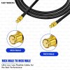 RG174 RF Low Loss Cable with MCX Male to MCX Male Connector | Slim, Flexible RF Patch Cord for GPS, IoT & Communication Devices