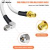 RG188 High-Frequency RF Coaxial Cable SMA Female to SMA Male Right Angle Connector Low-Loss Shielded Cable for Lab, IoT & Telecom Systems (2) RG188 High-Frequency RF Coaxial Cable | SMA Female to SMA Male Right Angle Connector | Low-Loss Shielded Cable for Lab, IoT & Telecom Systems