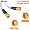 RG188 High-Frequency RF Coaxial Cable SMA Male to SMA Male Connector Low-Loss Shielded Cable for IoT, Wireless Modules & RF Test Systems (2) RG188 High-Frequency RF Coaxial Cable | SMA Male to SMA Male Connector | Low-Loss Shielded Cable for IoT, Wireless Modules & RF Test Systems