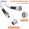 RG188 High-Quality RF Coaxial Cable TNC Male to TNC Female Bulkhead Connector Low-Loss, Shielded Cable for Telecom, Labs & Industrial RF Systems (2) RG188 High-Quality RF Coaxial Cable | TNC Male to TNC Female Bulkhead Connector | Low-Loss, Shielded Cable for Telecom, Labs & Industrial RF Systems