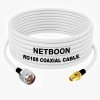 RG188 Precision RF Cable N Male to SMA Female Connector High-Stability Low-Loss Coax