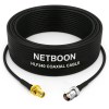 HLF240 Low Attenuation RF Coax Cable SMA Female to TNC Female Connector 6GHz Reliable Signal Cable for SDR, IoT & Industrial RF Use (1) HLF240 Low Attenuation RF Coax Cable | SMA Female to TNC Female Connector | 6GHz Reliable Signal Cable for SDR, IoT & Industrial RF Use