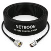 HLF240 Low Loss Coaxial Cable UHF Male to TNC Female Connector 6GHz High-Performance RF Cable for SDR, IoT & Industrial Applications (1) HLF240 Low Loss Coaxial Cable | UHF Male to TNC Female Connector | 6GHz High-Performance RF Cable for SDR, IoT & Industrial Applications