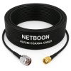 HLF240 Low Loss Coaxial Cable with N Male to SMA Male Connector | 6GHz High-Frequency RF Cable for IoT, SDR, Telecom & Industrial Systems