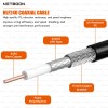 HLF240 Space-Saving Low Loss RF Cable SMA Female to BNC Male Right-Angle Connector 6GHz Coax for SDR, IoT & Industrial RF Systems (4) HLF240 Space-Saving Low Loss RF Cable | SMA Female to BNC Male Right-Angle Connector | 6GHz Coax for SDR, IoT & Industrial RF Systems