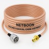 RG142 Coaxial Cable with N Male to SMA Female Connector | Low Loss RF Cable for Antennas, IoT, SDR, Test Equipment & Industrial Wireless Systems