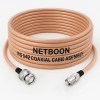 RG142 Low Loss Coaxial Cable with BNC Male to BNC Female Connector | High-Quality PTFE RF Cable for SDR, IoT & Industrial Applications