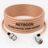 RG142 Low Loss Coaxial Cable with BNC Male to N Male Right Angle Connector Premium PTFE RF Cable for SDR, IoT & Industrial Wireless Systems (1) RG142 Low Loss Coaxial Cable with BNC Male to N Male Right Angle Connector | Premium PTFE RF Cable for SDR, IoT & Industrial Wireless Systems