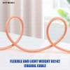 RG142 Low Loss Coaxial Cable with N Male to SMA Male Right Angle Connector Precision RF Cable for SDR, IoT, Antennas & Industrial Applications (5) RG142 Low Loss Coaxial Cable with N Male to SMA Male Right Angle Connector | Precision RF Cable for SDR, IoT, Antennas & Industrial Applications