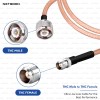 RG142 Low Loss Coaxial Cable with TNC Male to TNC Female Connector Premium PTFE RF Cable for Industrial, IoT & Wireless Applications (3) RG142 Low Loss Coaxial Cable with TNC Male to TNC Female Connector | Premium PTFE RF Cable for Industrial, IoT & Wireless Applications