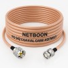 RG142 Premium RF Coaxial Cable with UHF Male to BNC Male Connector | Low Loss PTFE Cable for Radios, Antennas, Test Gear & Industrial RF Systems