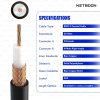 RG213 Flexible Ultra Low Loss Coaxial Cable with UHF Male to UHF Male Connector for RF & Wireless Applications