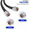 RG213 Flexible Ultra Low Loss RF Cable Assembly with N Male to N Male Connector