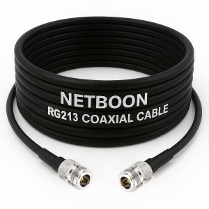 RG213 Flexible Ultra Low Loss RF Coaxial Cable with N Female to N Female Connector for High-Stability Telecom & RF Systems (1) RG213 Flexible Ultra Low Loss RF Coaxial Cable with N Female to N Female Connector for High-Stability Telecom & RF Systems