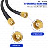 RG213 Flexible Ultra Low Loss RF Coaxial Cable with RP-SMA Male to SMA Male Connector for High-Efficiency Wireless & RF Integration