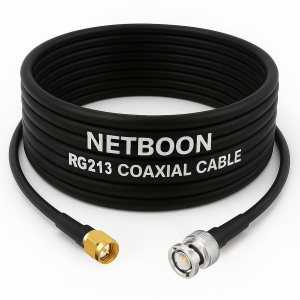RG213 Flexible Ultra Low Loss RF Coaxial Cable with SMA Male to BNC Male Connector for High-Precision Wireless & RF Integration (1) RG213 Flexible Ultra Low Loss RF Coaxial Cable with SMA Male to BNC Male Connector for High-Precision Wireless & RF Integration