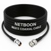 RG213 Flexible Ultra Low Loss RF Coaxial Cable with TNC Female to BNC Male Connector for Professional RF & Communication Systems (1) RG213 Flexible Ultra Low Loss RF Coaxial Cable with TNC Female to BNC Male Connector for Professional RF & Communication Systems