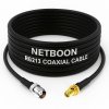 RG213 Flexible Ultra Low Loss RF Coaxial Cable with TNC Female to SMA Female Connector for High-Precision Wireless & RF Integration (1) RG213 Flexible Ultra Low Loss RF Coaxial Cable with TNC Female to SMA Female Connector for High-Precision Wireless & RF Integration