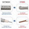 RG316 Coaxial Cable Assembly TNC Male to TNC Female Bulkhead Connector High-Performance RF Cable (6) RG316 Coaxial Cable Assembly TNC Male to TNC Female Bulkhead Connector | High-Performance RF Cable