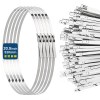 Stainless Steel Ball Lock Cable Tie 520 × 4.6 mm (20.5 Inches) | 304 Grade Self-Locking Metal Zip Tie for Heavy-Duty Industrial, Outdoor & Electrical Applications