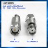 NETBOON RF Power Attenuator SMA Male to Female, 10dB Fixed Attenuator 2W, Up to 6GHz (4) RF Power Attenuator SMA Male to Female, 10dB Fixed Attenuator 2W, Up to 8GHz, Coaxial RF Signal Reducer for WiFi Routers, RF Test Equipment, Ham Radio & Communication Devices