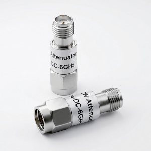 SMA Male to SMA Female RF Attenuator 2W, 6000MHz, 50 Ohm Coaxial Fixed Attenuator for RF Test Equipment (30-DB)