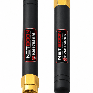 2dBi SMA Male Rubber Duck Antenna, OMNI DIRECTIONAL ANTENNA Dual-Band 824-960MHz (1) NETBOON 2dBi SMA Male Rubber Duck Antenna | Omni Directional Backround Finger Antenna