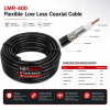 LMR 400 coaxial cable for outdoor antenna coac cable (4) LMR400 Low Loss RF Coaxial Cable with N Male to N Male Connectors | Up to 8GHz