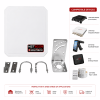 9dBi UHF RFID Panel Antenna (866–925 MHz) | High-Gain Directional RFID Reader for FASTag, Toll Collection & Asset Tracking