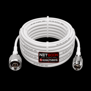 best quality netboon rf coaxial cable n male to n female connector (1) HLF 200 Low Loss RF Coaxial Cable with N Male to N Female Connector | 5GHz 50 Ohm Antenna Extension Cable