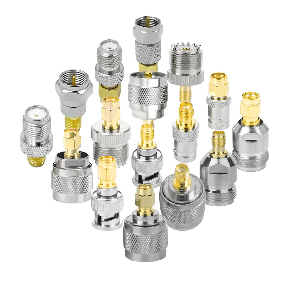 SMA adapter, RP-SMA adapter, SMB adapter, SMC adapter, BNC adapter, TNC adapter, N-Type adapter, F-Type adapter, UHF adapter, MCX adapter, MMCX adapter